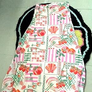 See You Monday Multicolor Patterned Dress